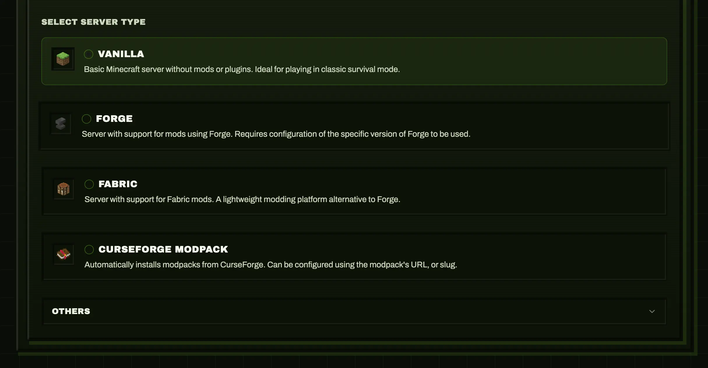 Server Types